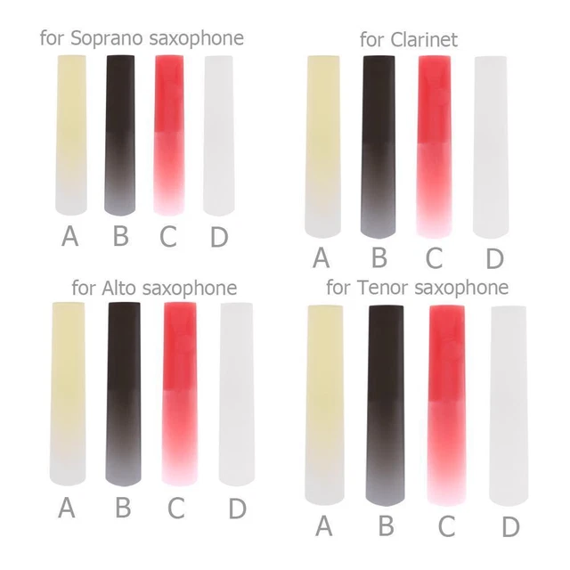 SOPRANO SAXOPHONE REEDS Resin Plastic Alto Sax Reed Parts Saxophones
