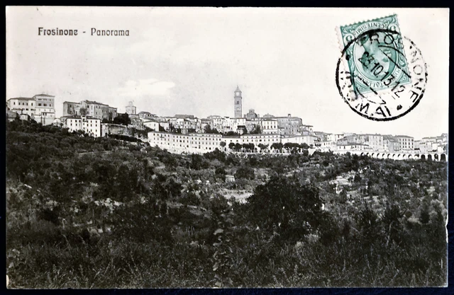Lazio - Frosinone - Panorama - F.p. Viaggiata - 1913.