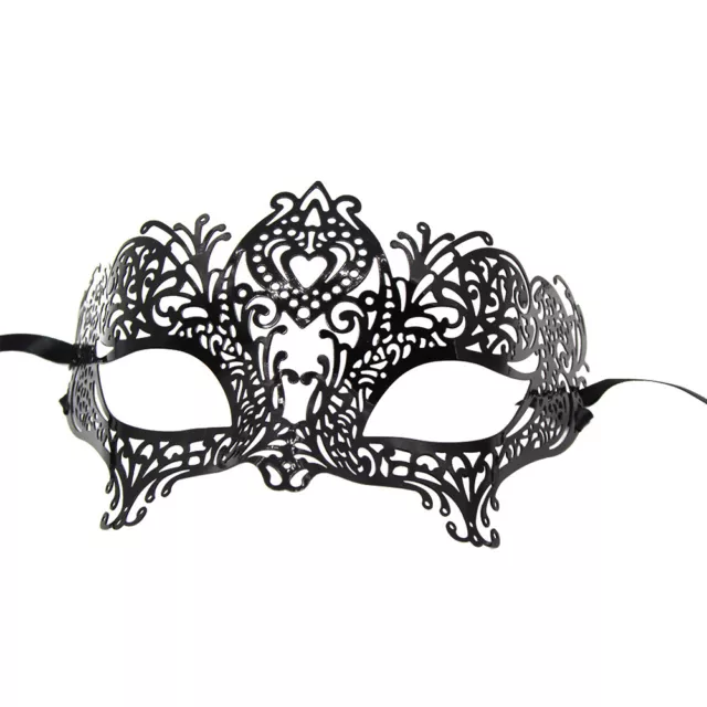 Venezianische Augenmaske Metall Ballmaske Party Maske Karneval Maskerade Spitzen