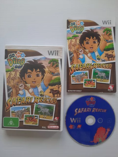 Go, Diego, Go! Safari Rescue Wii Used