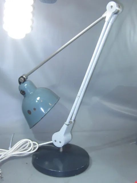 alte Siemens Schreibtischlampe Gelenklampe Industrielampe Loft Werkstattlampe