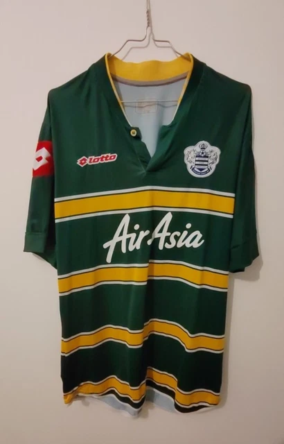 Maillot Queens Park Rangers Third Green Air Asia Taille XL Par Lotto - Occasion