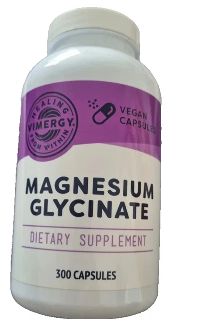 VIMERGY PURE MAGNESIUM Glycinate Supplement High Strength Magnesium vimergy-pure-magnesium-glycinate-supplement-high-strength-magnesium