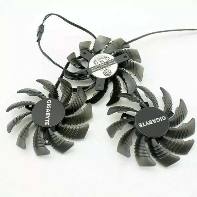 1PC for GIGABYTE GTX580ti 980ti 1070ti 1080ti 970 960 1060 RX 580 graphics fan