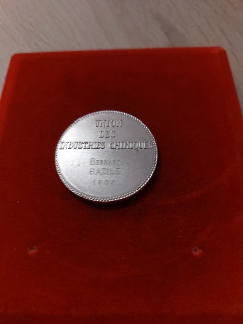 CINQUIÈME RÉPUBLIQUE Médaille, Union nationale des industries de carrières et matériaux de