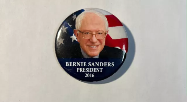 Unofficial Bernie Sanders 2016 Presidential Campaign Button Vermont Democrat