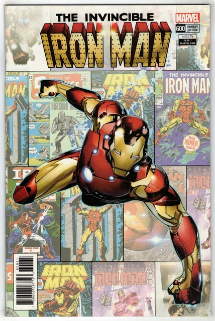 Invincible Iron Man #600 1:25 Olivier Coipel Variant Marvel Legacy VF/NM