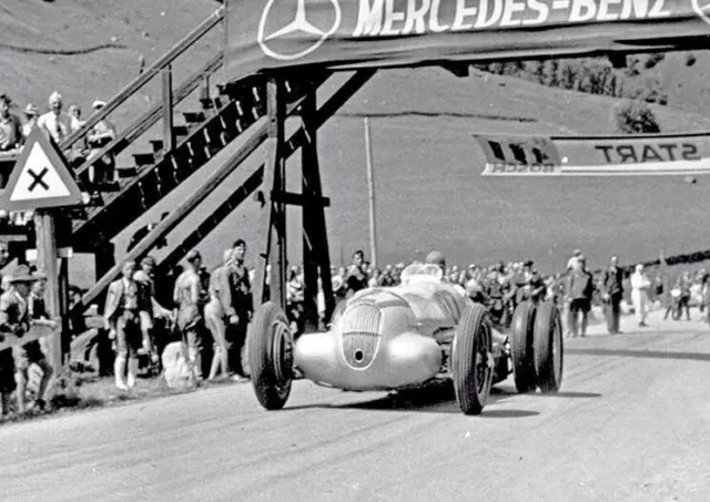 Manfred von Brauchitsch, 1939 Grossglockner  Hillclimb, Mercedes-Benz, A3 Photo