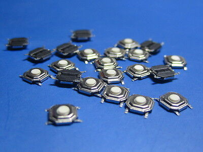 TD-08 5x5x1.5 mm Tact Tactile Push Button Momentary SMD PCB Switch 100pcs