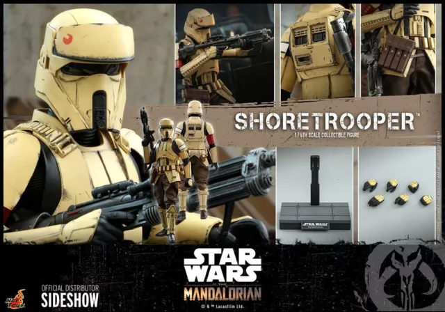 Star Wars The Mandalorian Figura de Acción 1/6 Shoretrooper 30CM Hot Toys