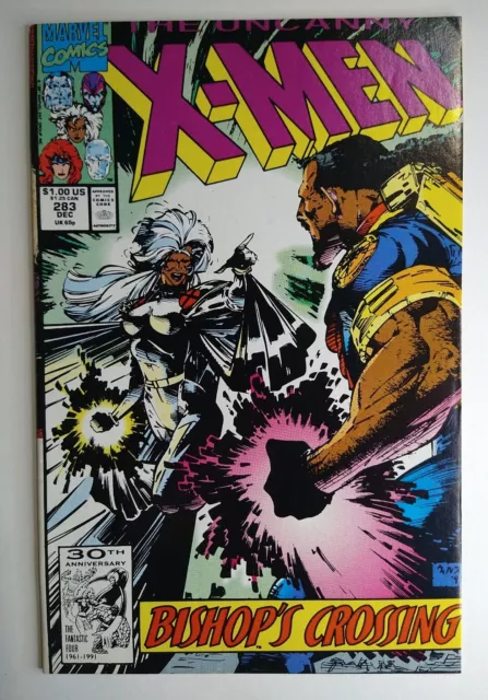 Marvel Comics Uncanny X-Men #283 1st Appearance Bishop, Gamemaster VF/NM 9.0