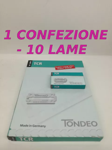 TONDEO Tcr Lames - Fabriqué en Allemagne - 1 X 10 Lame