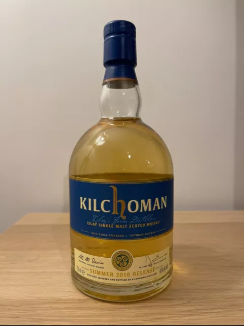 Whisky Scotch KILCHOMAN 2007 - 2010 Summer release  Single malt