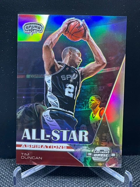 2019-20 Contenders Optic - TIM DUNCAN - Silver Prizm #1 All-Star Aspirations