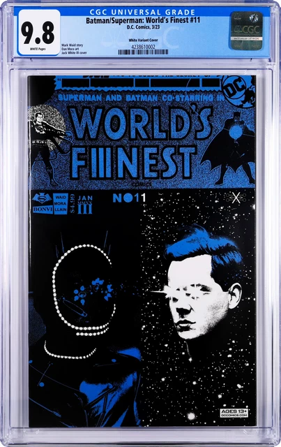 Batman/Superman: World's Finest #11 3/23 CGC 9.8 *Jack White Variant Cover*