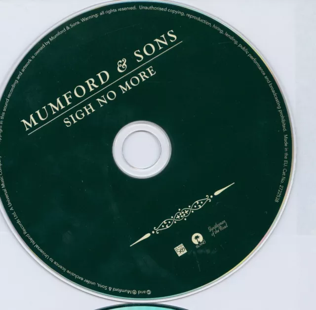 Mumford & Sons - Sigh No More CD Only