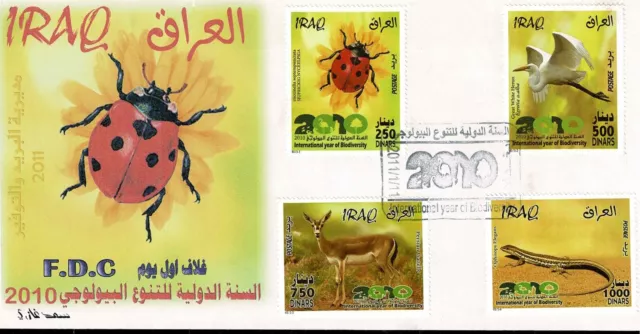 International Year Of Biodiversity(2010),First Day Issue Envelope .