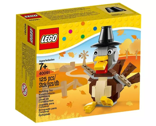 LEGO® Seasonal 40091 Erntedank-Truthahn NEU OVP_ Thanksgiving Turkey NEW 40123