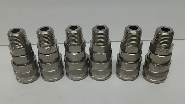 Foster Lot Of 6 Quick Connect Couplers 3303 New  #62