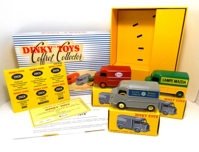 Coffret Atlas Dinky Toys Citroën Type H, Miniature Camionnette