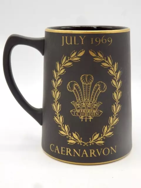 WEDGWOOD 1969 Charles PRINCE of WALES INVESTITURE Commemorative MUG Caernarvon