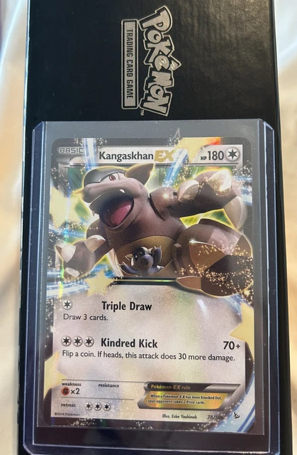 Kangaskhan EX 78/106 - Ultra Rare Holo - XY Flashfire Pokemon Card Excellent Con