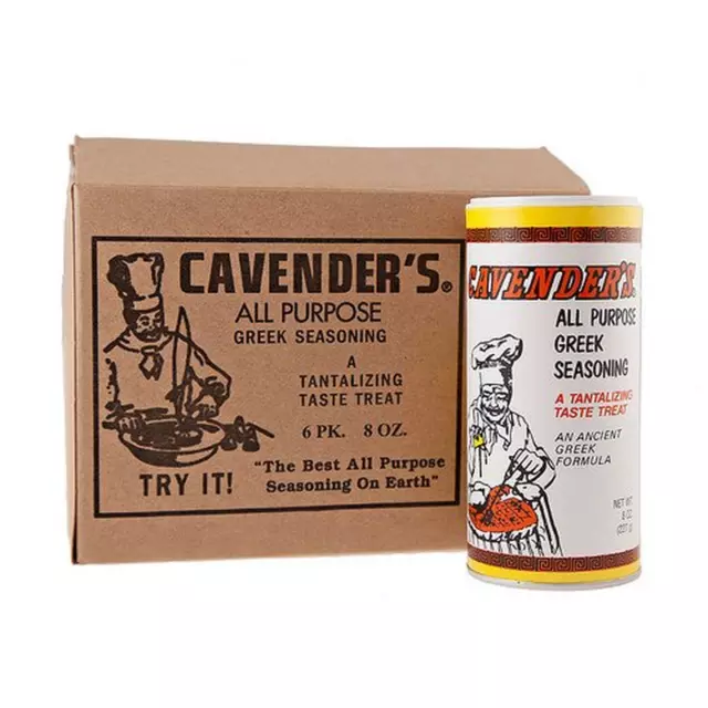 Cavender'S All Purpose Greek Seasoning - 8 Oz (Pack of 6)