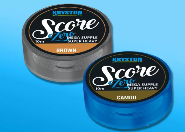 Kryston Score Zero Mega Supple Super Heavy 10m Leadcore Lead Core Preview