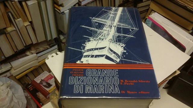 GRANDE DIZIONARIO DI MARINA inglese ital. inglese ed. Di Mauro, 25f22 GRANDE DIZIONARIO DI MARINA inglese ital. inglese ed. Di Mauro, 25f22