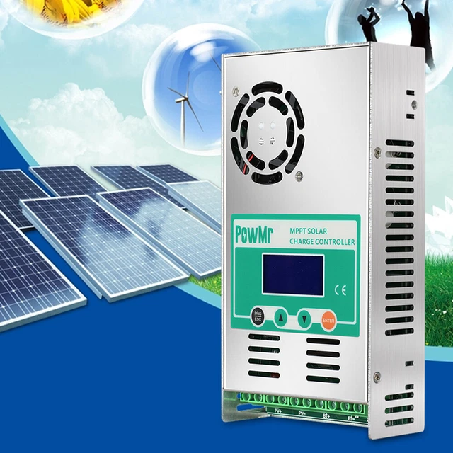 Regolatore carica solare regolatore solare MPPT regolatore carica solare display LCD auto 12-48V 60 Amp