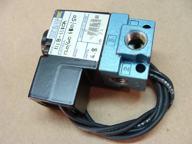 NEW MAC Valves 111B-111CA 120V solenoid valve