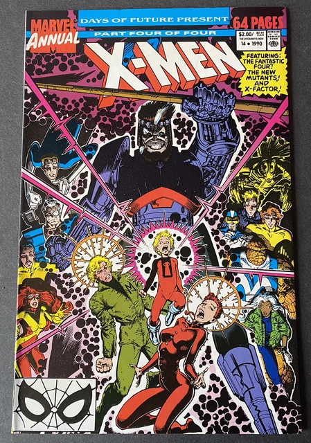 Marvel X-Men Annual #14 1st Cameo Appearance Of Gambit Marvel 1990 NM