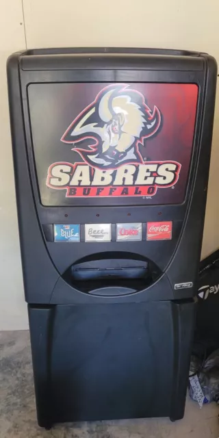 Vtg Buffalo Sabres NHL Maytag Skybox SODA Vending Machine PICKUP IN OSWEGO, NY