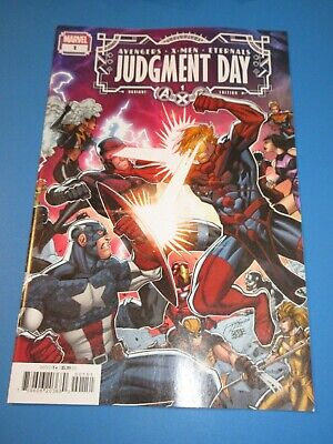 AXE Judgment Day #1 Lim Variant NM gem Wow Avengers X-men