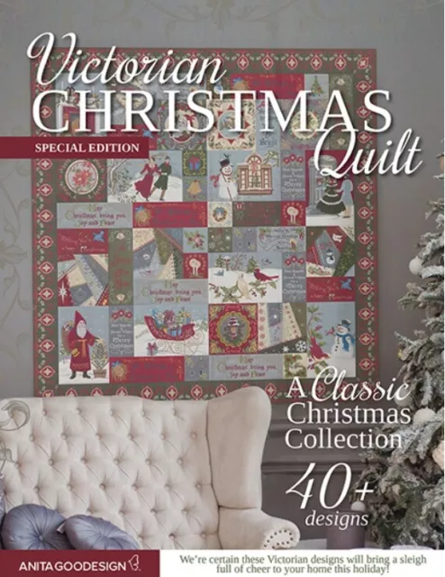 Anita Goodesign - Victorian Christmas Quilt - Machine Embroidery Designs Usb Pes