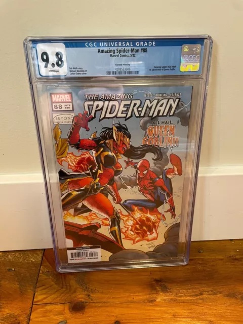 Amazing Spider-Man # 88 CGC 9.8 Marvel 1st Appearance Queen Goblin Second Print