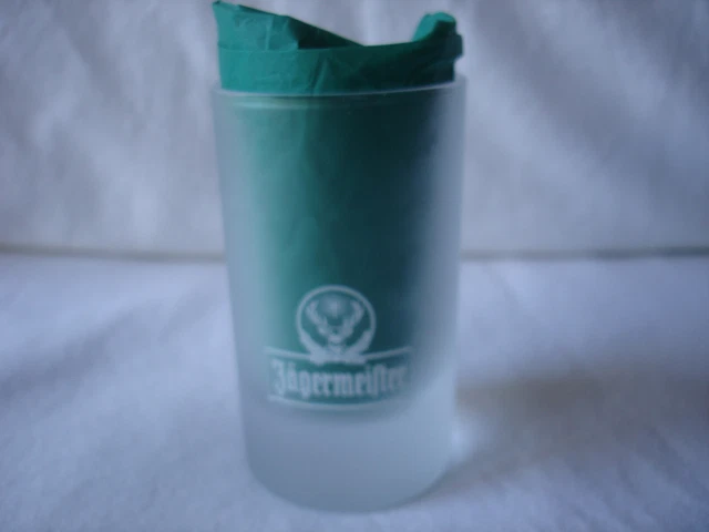Jagermeister Frosted Double 4 cl Shot Glass Barware