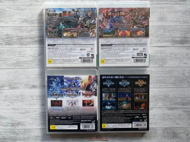 SONY PS3 Dragon Quest Heroes I  II & Kingdom Hearts HD 1.5 & 2.5 set from Japan 2