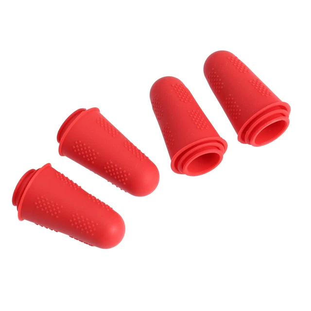 12 un. cunas de silicona para dedos y puntas para dedos guantes de protección arte en uñas dedo