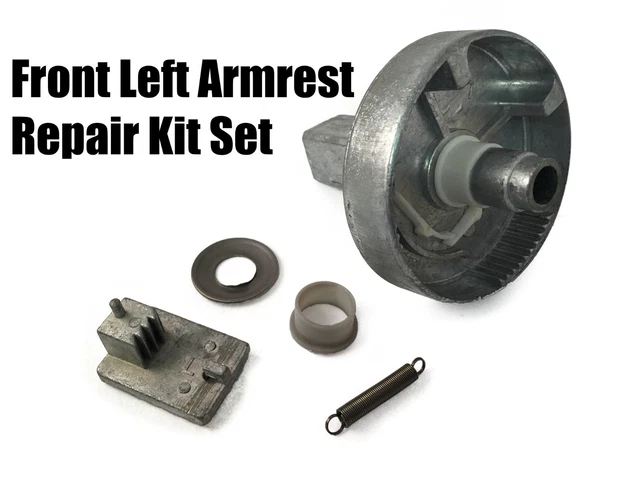 thumbnail image 2 of LST Armrest Repair Kit Left & Right For Mercedes-Benz Vito, Mixto, Viano W639 – Black/Silver Gray 2 of 5