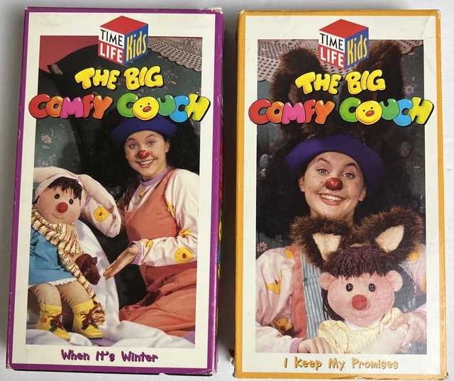 THE BIG COMFY Couch Time Life When It’s Winter I Keep My Promises 2 VHS