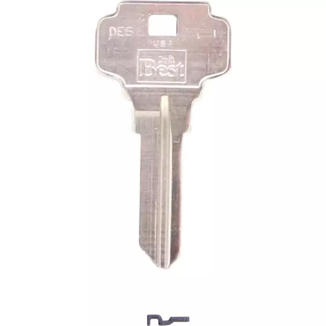 Llave para casa enchapada en níquel Do it Best Dexter, DE6 / D1054K DIB (paquete de 10) AP99990921