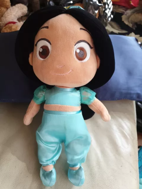 Disney Store Animator Collection Jasmine Plush Soft Toy From Aladdin 12 inch