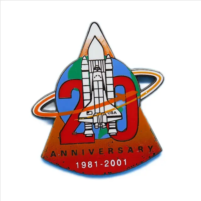 Boeing PIN vtg 20th Anniversary  NASA Space Shuttle Program 1981 - 2001