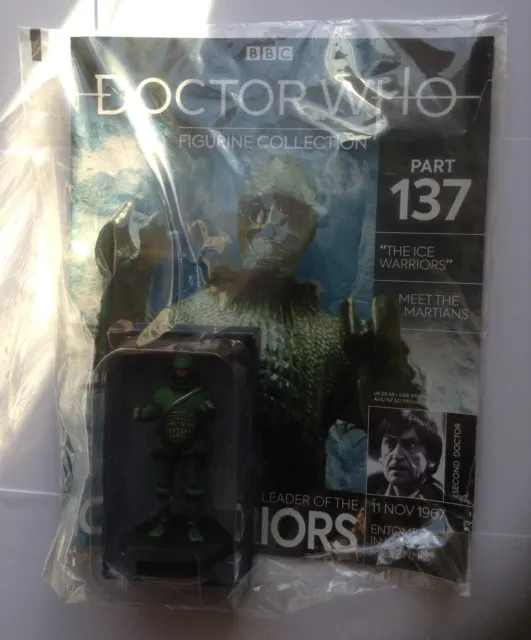 Doctor Who Eaglemoss Figure - Ice Warrior (Issue 137) 'The Ice Warriors'