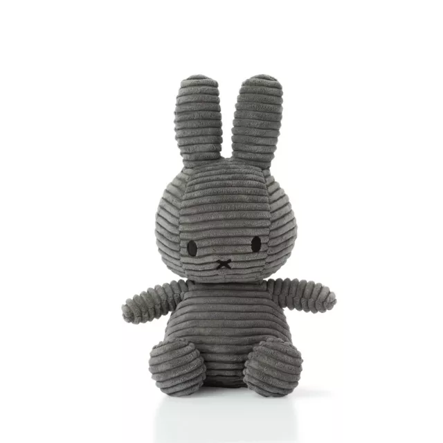 Officiel Miffy Nijntje Velours Gris Peluche Jouet Nounours Dick Bruna Nounours