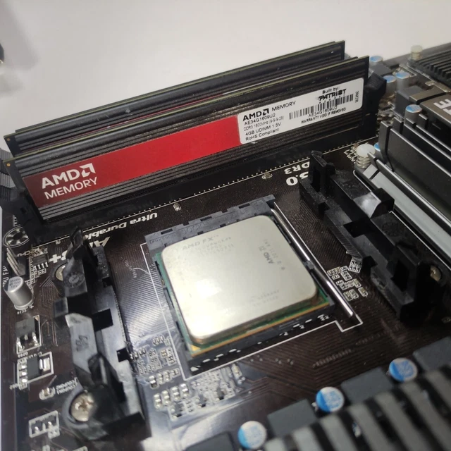 GIGABYTE GA970ADS3P (REV. 1.0) ATX Mainboard Sockel AM3+, FX 6300 8GB DDR3 EUR 89,99 PicClick DE