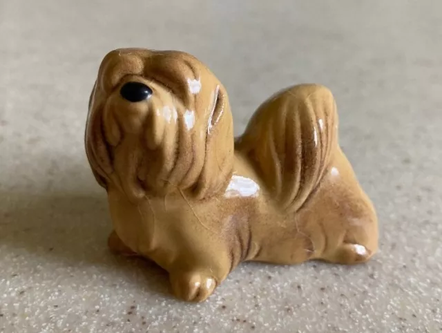Vintage Retired Hagen Renaker Dog Early Lhasa Apso
