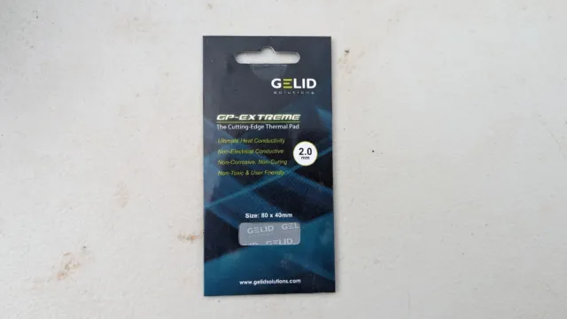 Gelid GP-Extreme Silicon Thermal Pad 12W/mK 85x40x2mm for CPU GPU PS XBOX Laptop