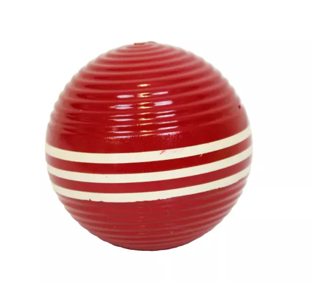 Forster WIlton Croquet Ball 3'' Replacement Red Striped Summer Backyard Fun